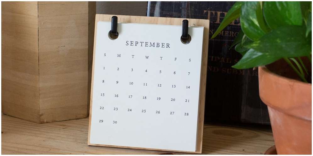 Kata-kata Bulan September dengan Bahasa Inggris dan Artinya