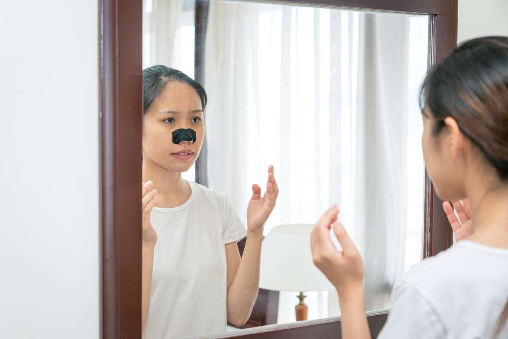 Memakai Pore Strips