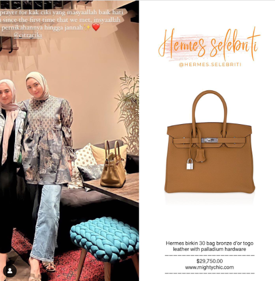 Instagram @hermes.selebriti