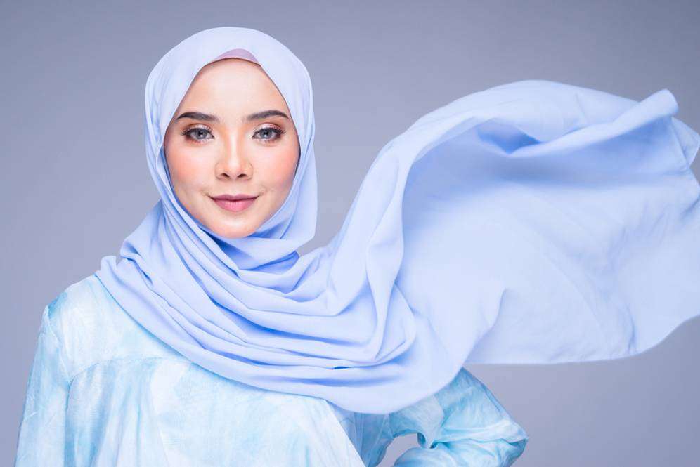 Hijab silk