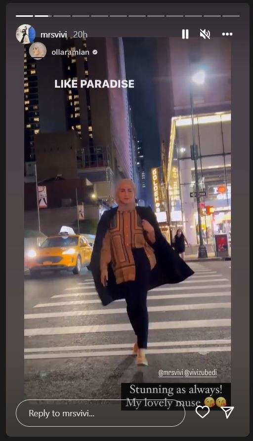 Olla Ramlan di kota New York