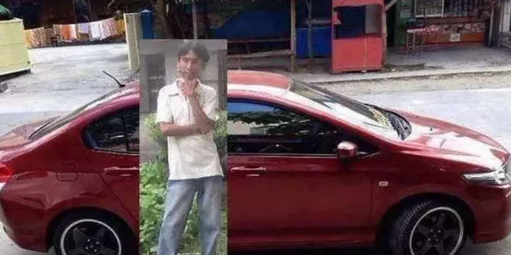 7 foto editan pria dengan kendaraan mewah.