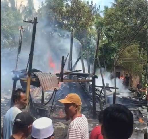 Kebakaran di Sumsel