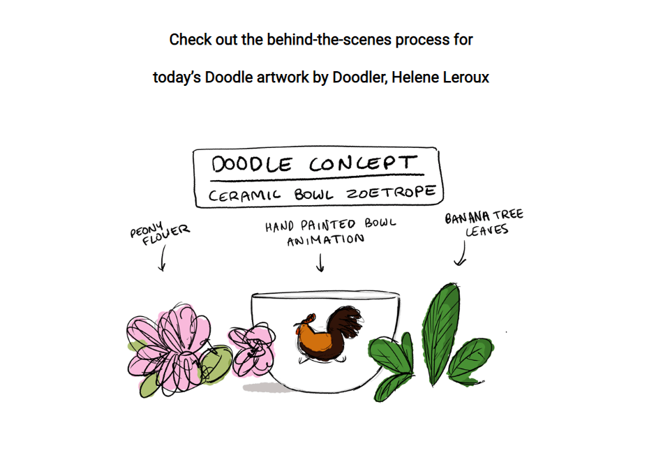 google doodle mangkuk ayam jago