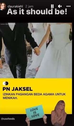 story cinta laura