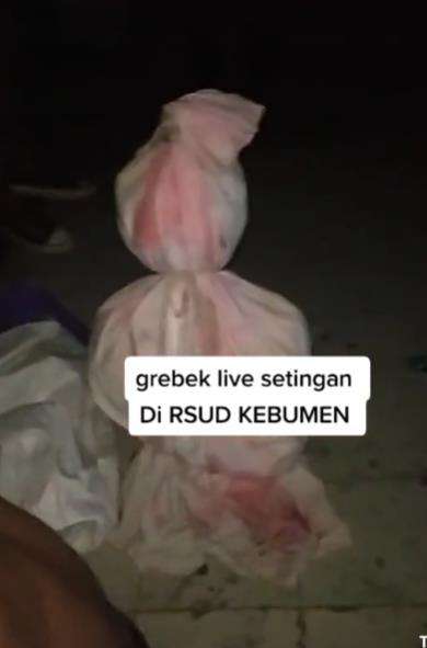 Viral gerebek video live hantu-hantuan settingan di RSUD Kebumen lama.