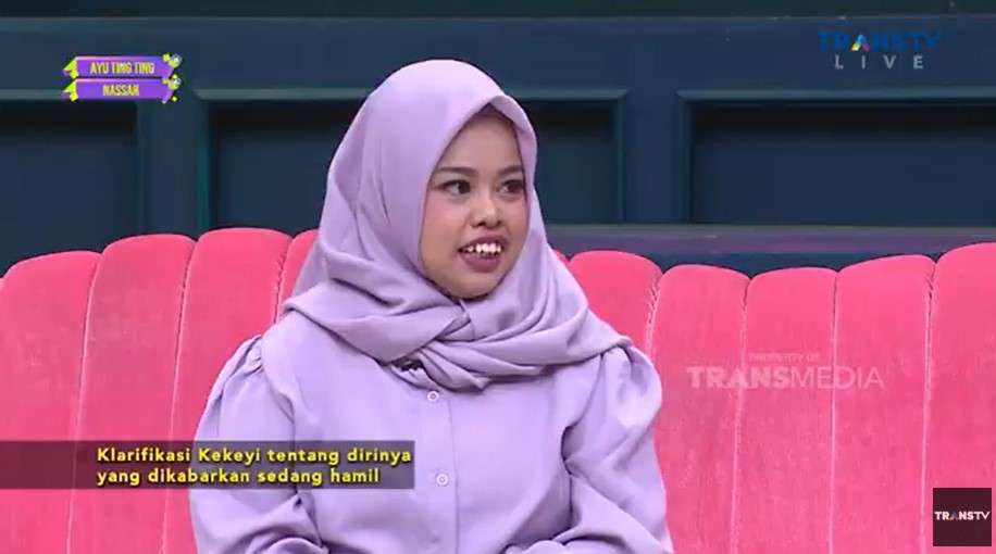 Kekeyi klarifikasi soal kabar hamil
