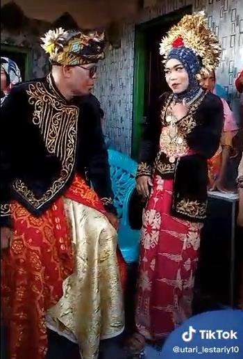 Viral pernikahan kakek 52 tahun dengan gadis 15 tahun di Lombok.