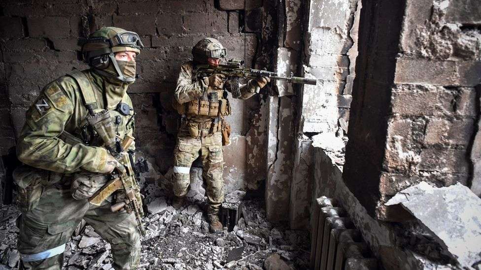 Tentara Ukraina bertahan di Mariupol Tentara Ukraina bertahan di Mariupol