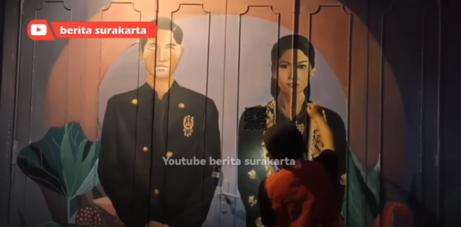 mural kaesang dan erina