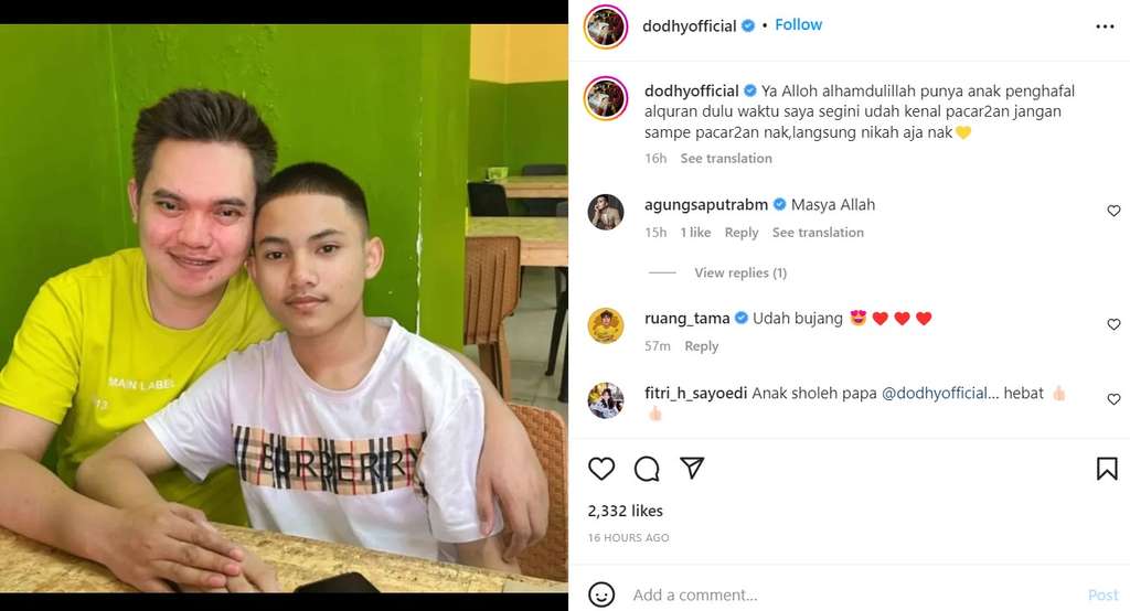 Dodhy Kangen band dan putranya