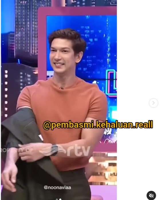 Penampilan baru Dimas Beck