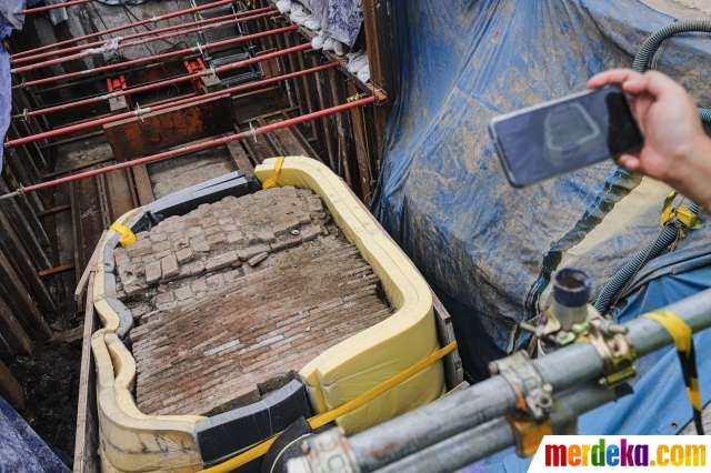 Penampakan 'Harta Karun' di Proyek MRT, Saksi Sejarah Jakarta