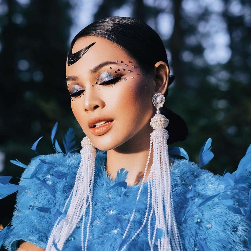Hasil Makeup Adi Adrian di Wajah Andien Aisyah