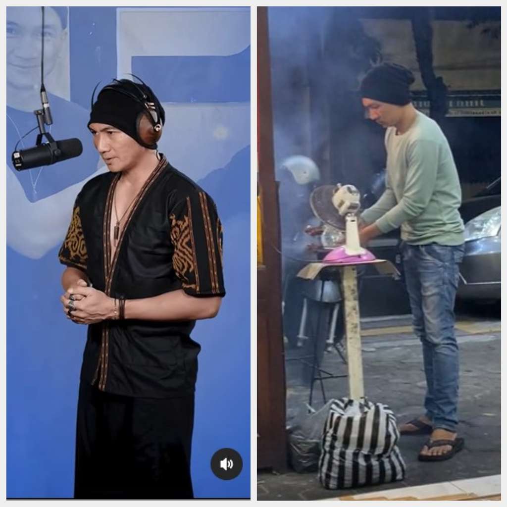 Anji dan penjual sate