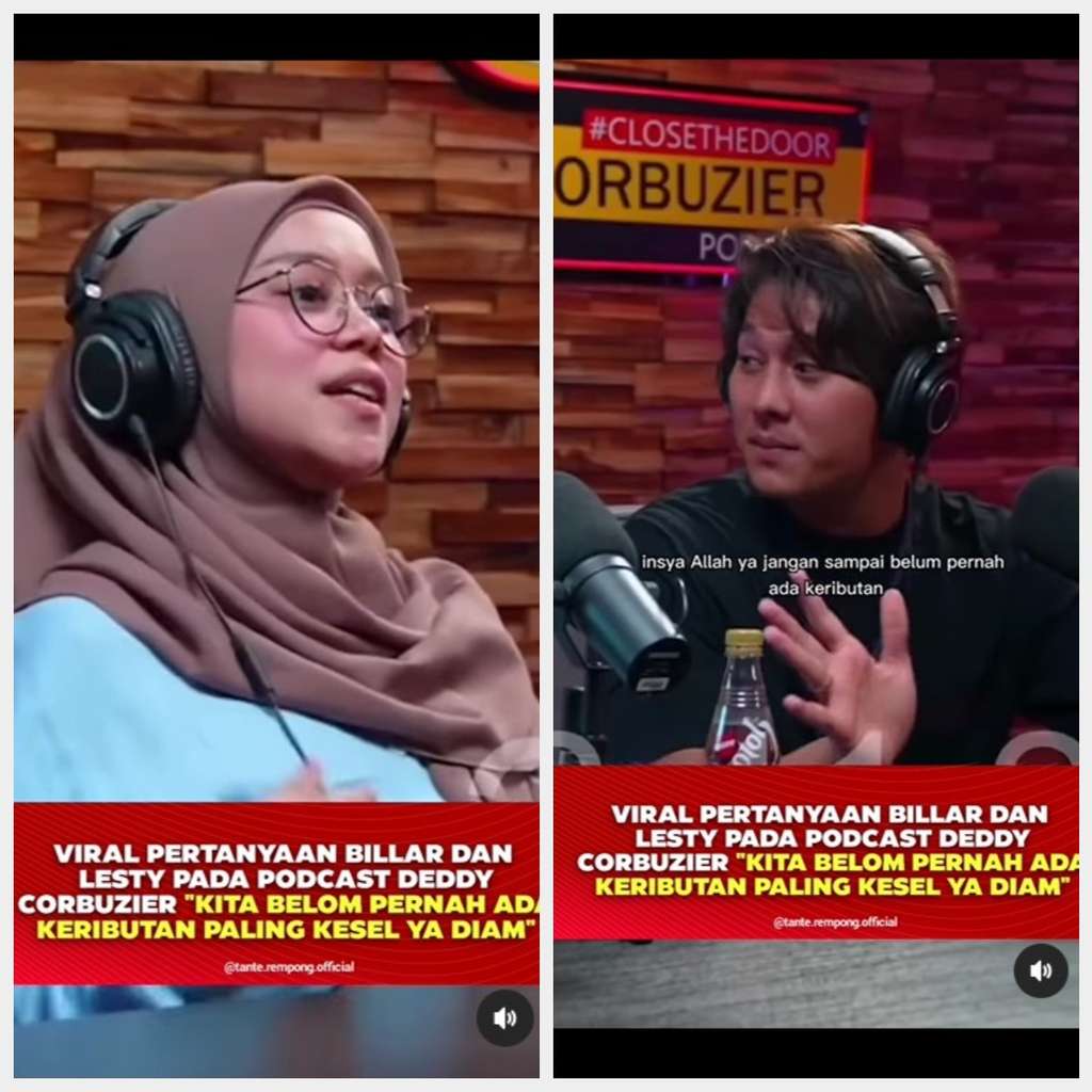 Lesti Kejora dan Rizky Billar