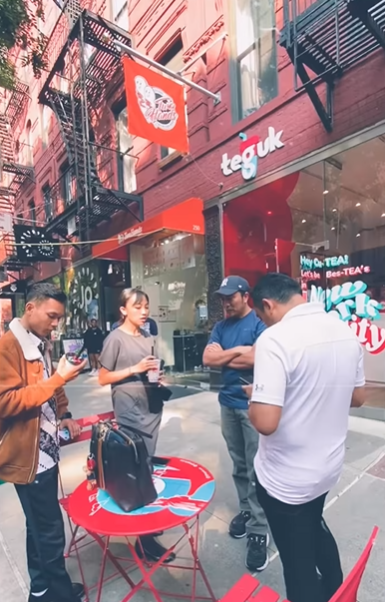 teguk di new york