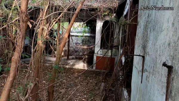 Rumah terbengkalai dibangun tahun 1980an
