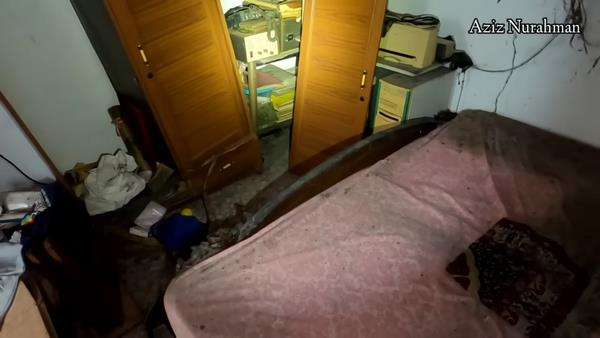 Rumah terbengkalai dibangun tahun 1980an