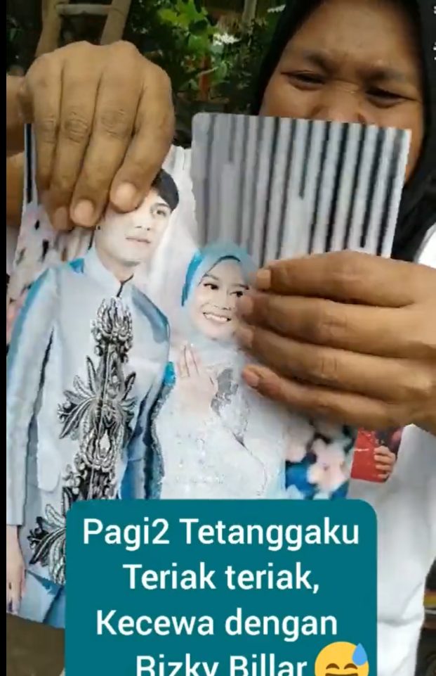 Viral Emak-emak Nangis Histeris Tahu Lesti Kejora Jadi Korban KDRT, sampai Robek Foto Rizky Billar