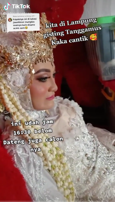 Pengantin Wanita Tunggu Calon Suami Telat Akad Nikah 9 Jam, Endingnya Bikin Terharu