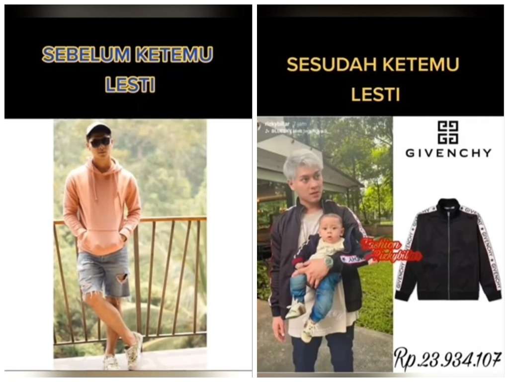 Rizky Billar sebelum dan sesudah menikah Rizky Billar sebelum dan sesudah menikah