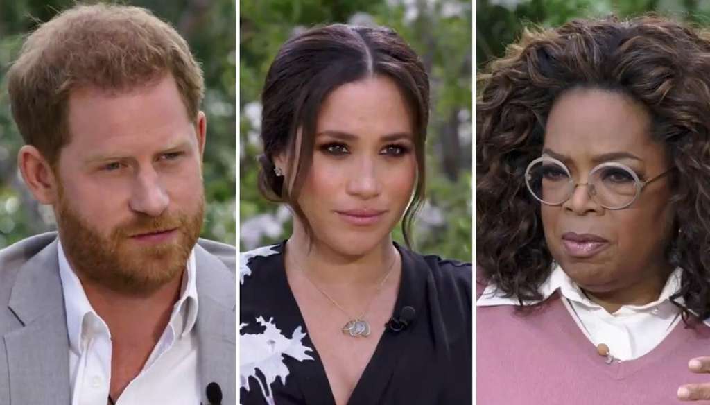 Pangeran Harry, Megan Markle dan Oprah Pangeran Harry, Megan Markle dan Oprah