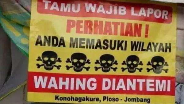 Tulisan di spanduk dan banner yang bikin ngakak.
