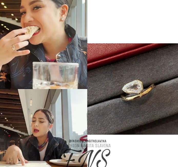 Cincin berlian Nagita Cincin berlian Nagita