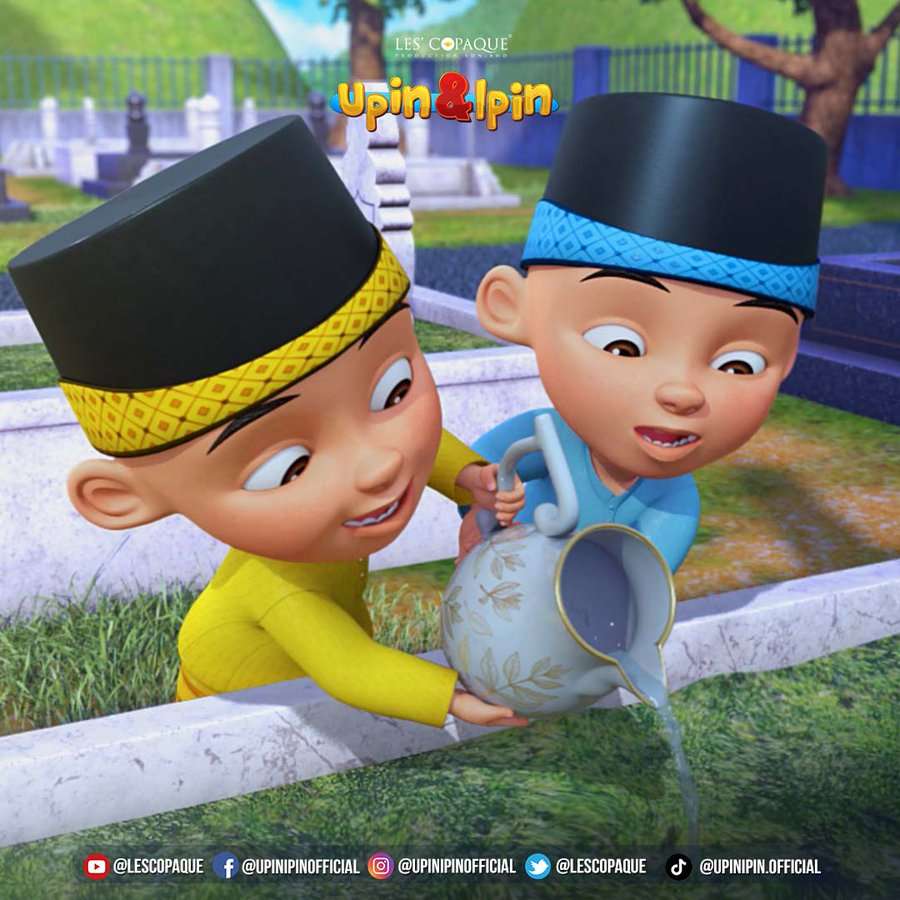 Beredar Video Makam Upin Ipin, Fakta Sebenarnya Tak Terduga