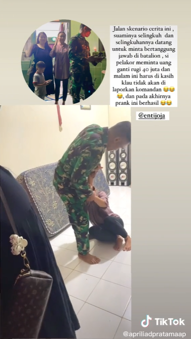 Pelakor Datang ke Rumah dan Minta Uang Rp40 Juta, Istri TNI Ini Justru Dibuat Jantungan Saat Tahu Faktanya