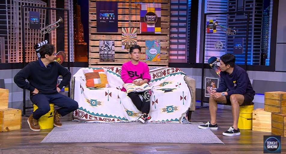 Vincent Rompies bersama Jirayut dan Desta