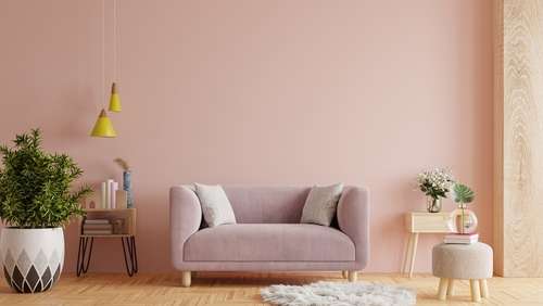 Pink interior