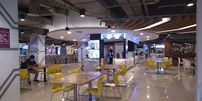 Potret kondisi terkini Plaza Semanggi.