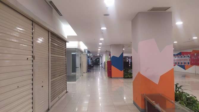 Potret kondisi terkini Plaza Semanggi.