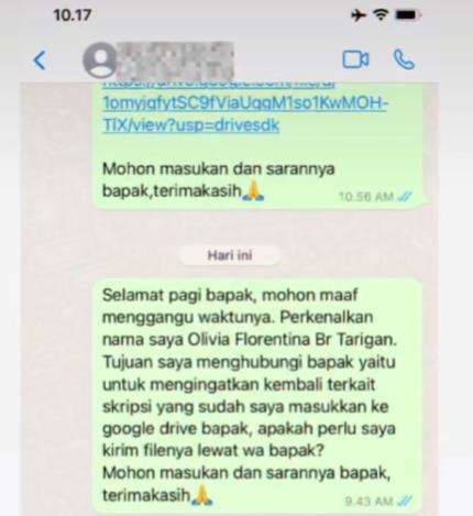 Salah kirim pesan WA ke dosen, auto ingin menghilang dari Bumi.