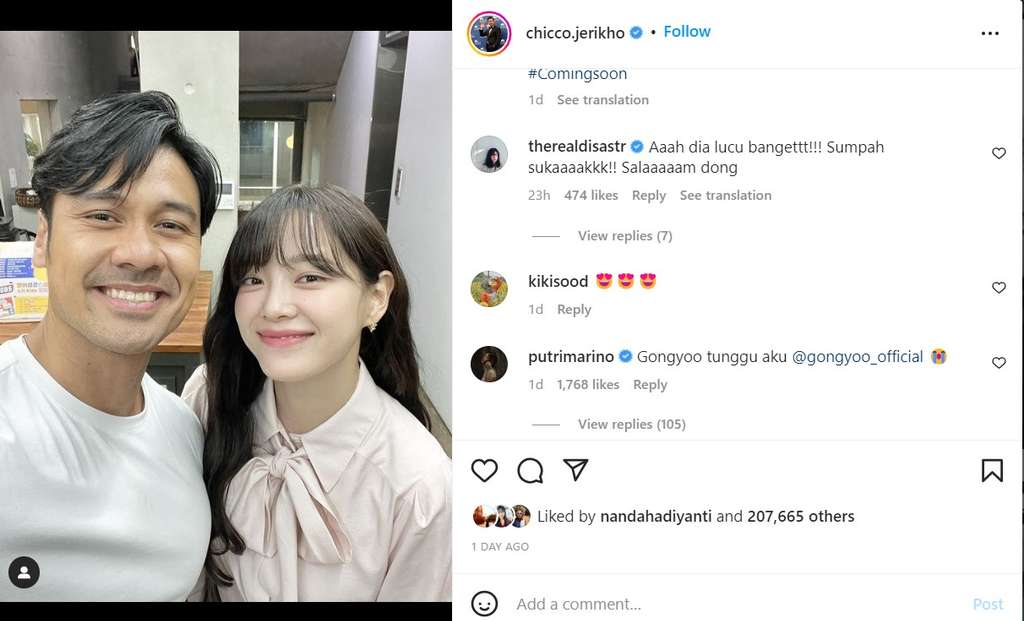 Unggahan Chicco Jerikho