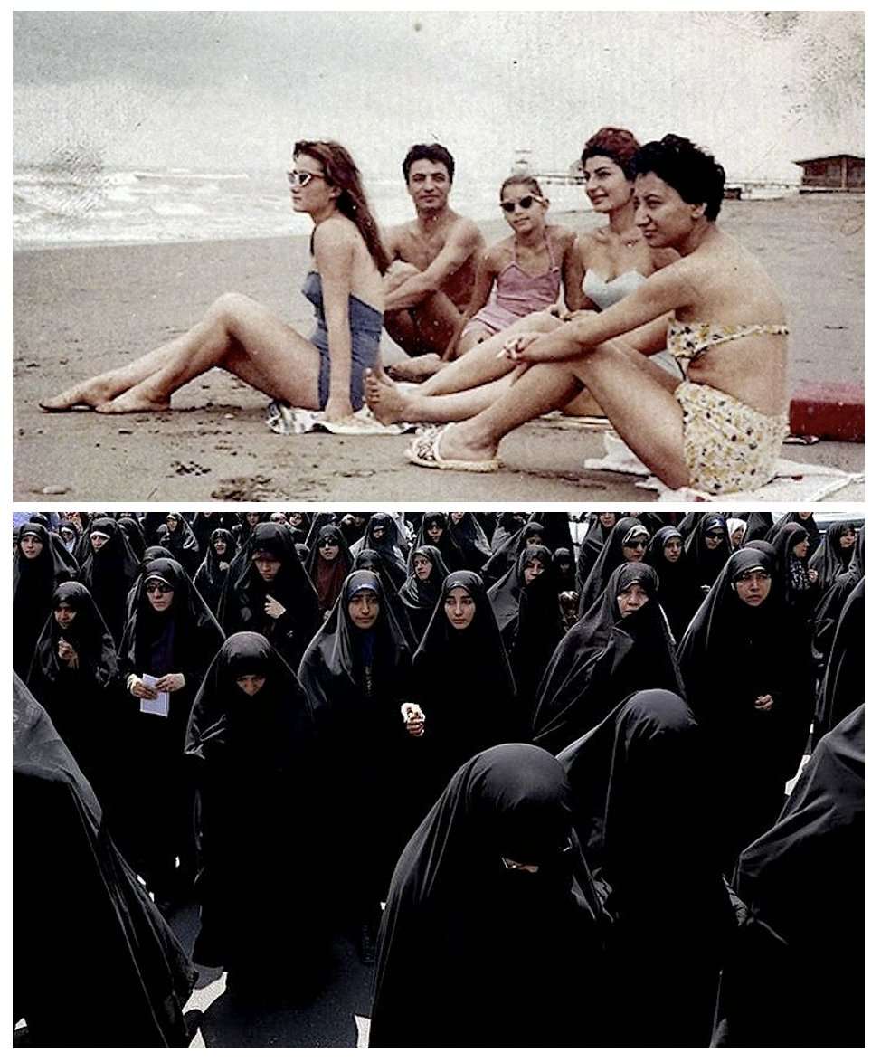 Wanita Iran sebelum dan sesudah Revolusi Islam