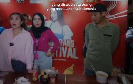 Momen memilukan penggemar didorong saat mau foto bareng Nagita Slavina.