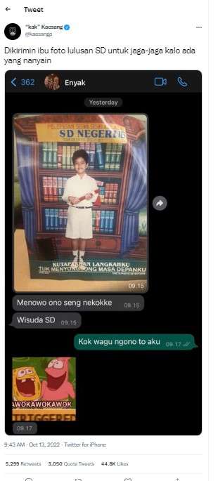 Cuitan Kaesang