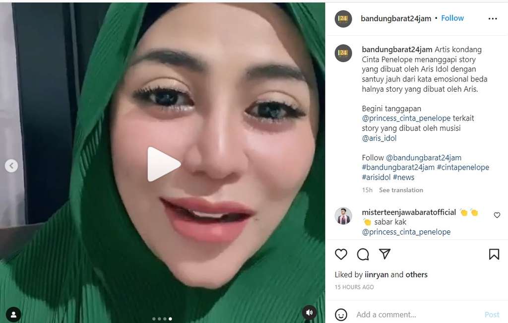 Klarifikasi Cinta Penelope