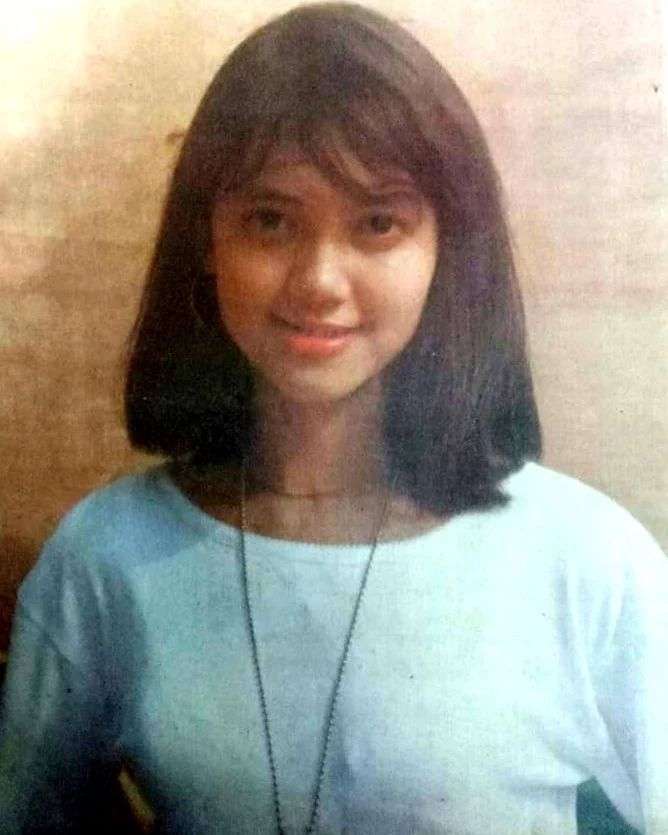 Bella Saphira waktu muda