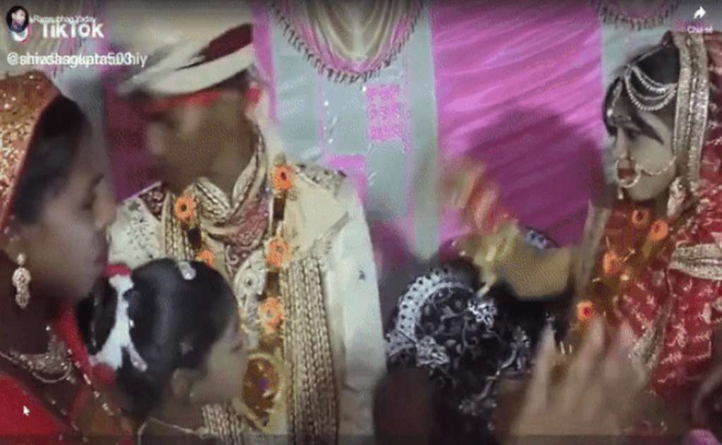 Gagal Romantis, Mempelai Malah Bertengkar di Pelaminan, Penganti Pria Tampar Wanita Berkali-kali