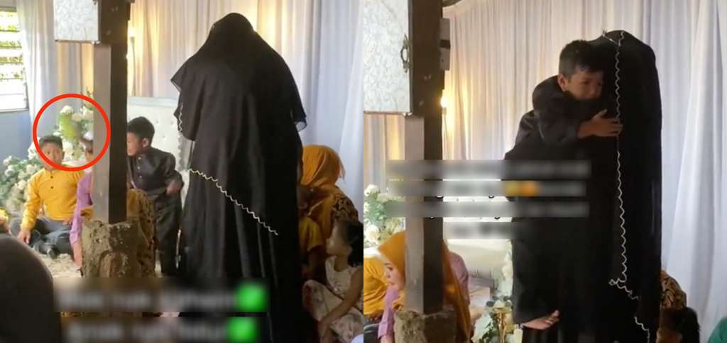 Ibu Nikah Lagi, Tingkah Bocah Ini Curi Perhatian, Bikin Elus Dada