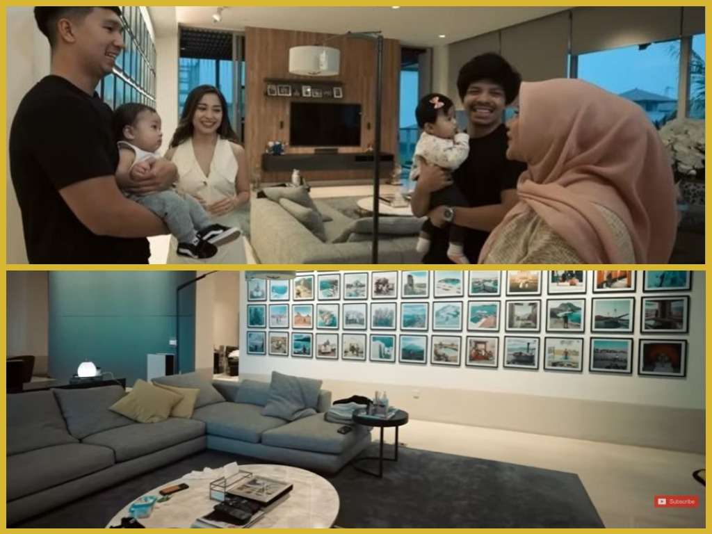 Ruang Tamu apartement Nikita Wlilly dan Indra Ruang Tamu apartement Nikita Wlilly dan Indra