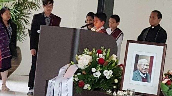 Batara Simatupang saat wafat di Belanda