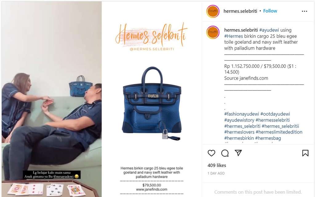 Tas Ayu bikin Salfok