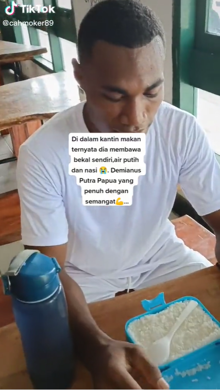 Perjuangan Pemuda Asal Papua Jadi Casis TNI, Bekal Makan Siang hanya Nasi dan Air Putih