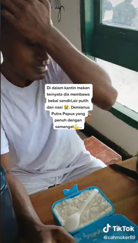 Perjuangan Pemuda Asal Papua Jadi Casis TNI, Bekal Makan Siang hanya Nasi dan Air Putih