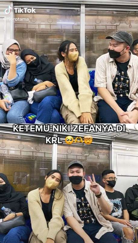 Rio dan wanita yang disebut mirip Niki